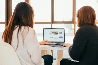 A checklist showing outcome-based acceptance criteria for a client website brief